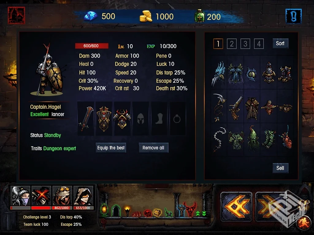 安卓手机游戏【冒险】地牢生存v2.1.3.2_内...