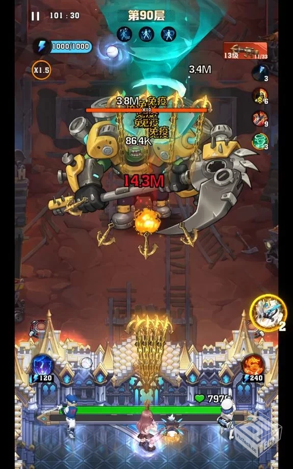 绿泡泡上非常火的僵尸开炮,dy上也有很多广...