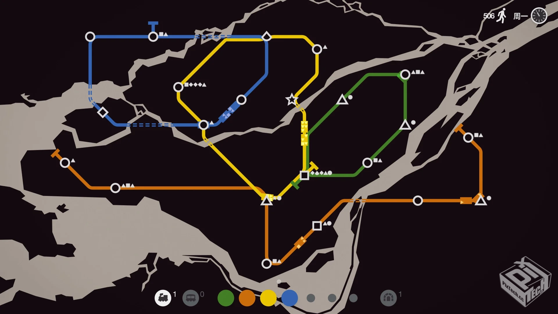 迷你地铁 mini-metro-2.54.1 完整解锁版...