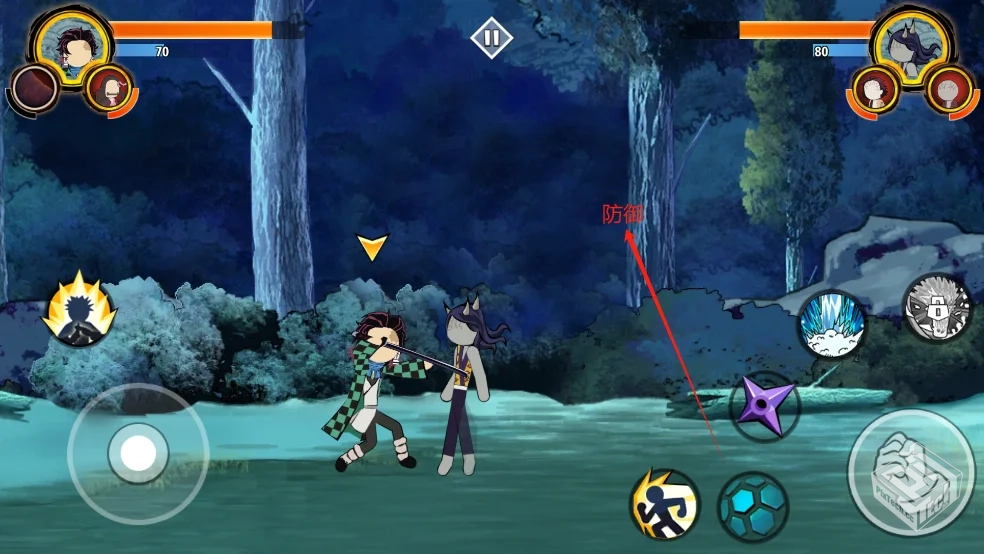 【闯关】火柴人鬼灭之刃v1.10_内置作弊菜单...