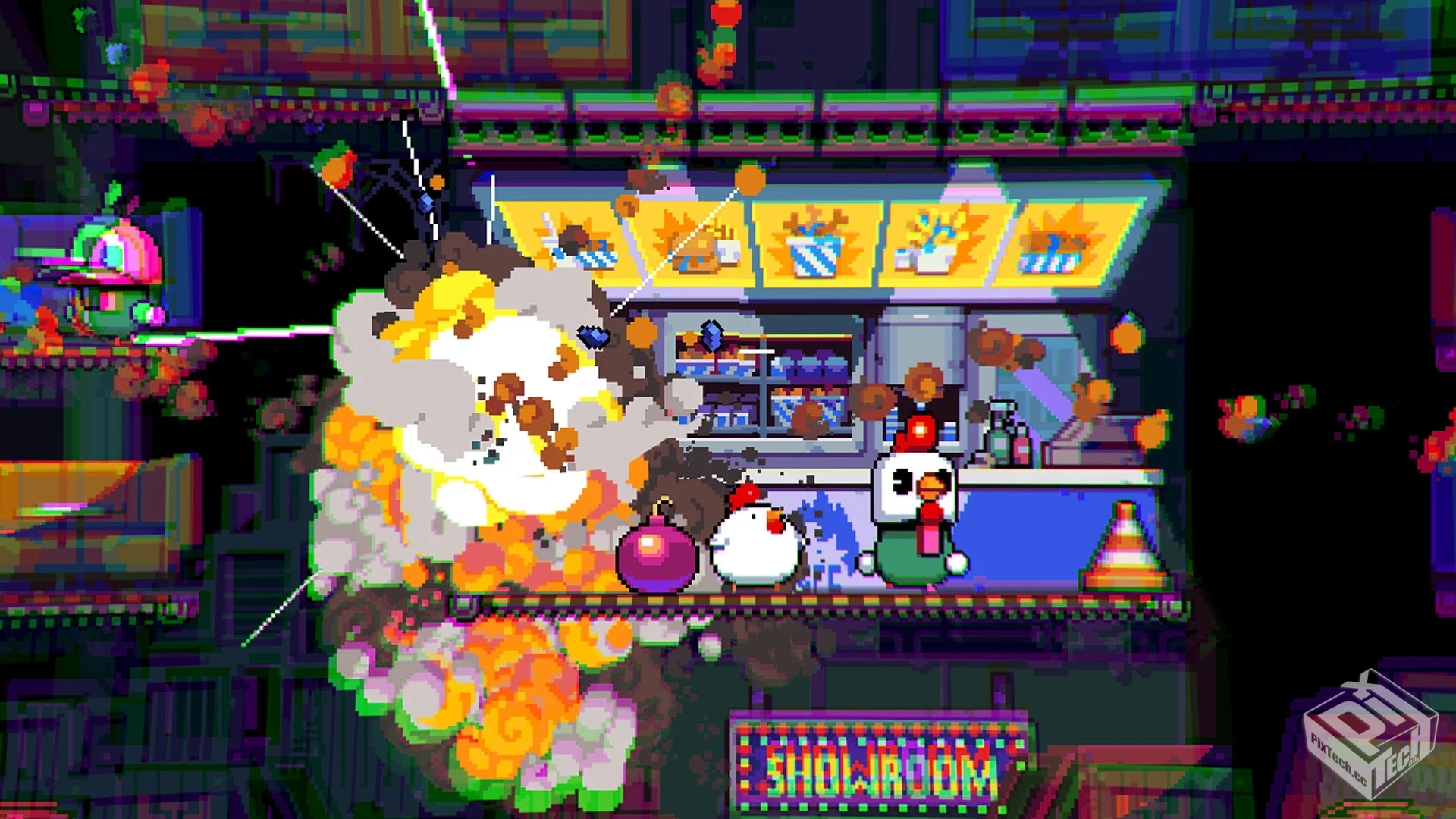 《炸弹鸡》Steam移植