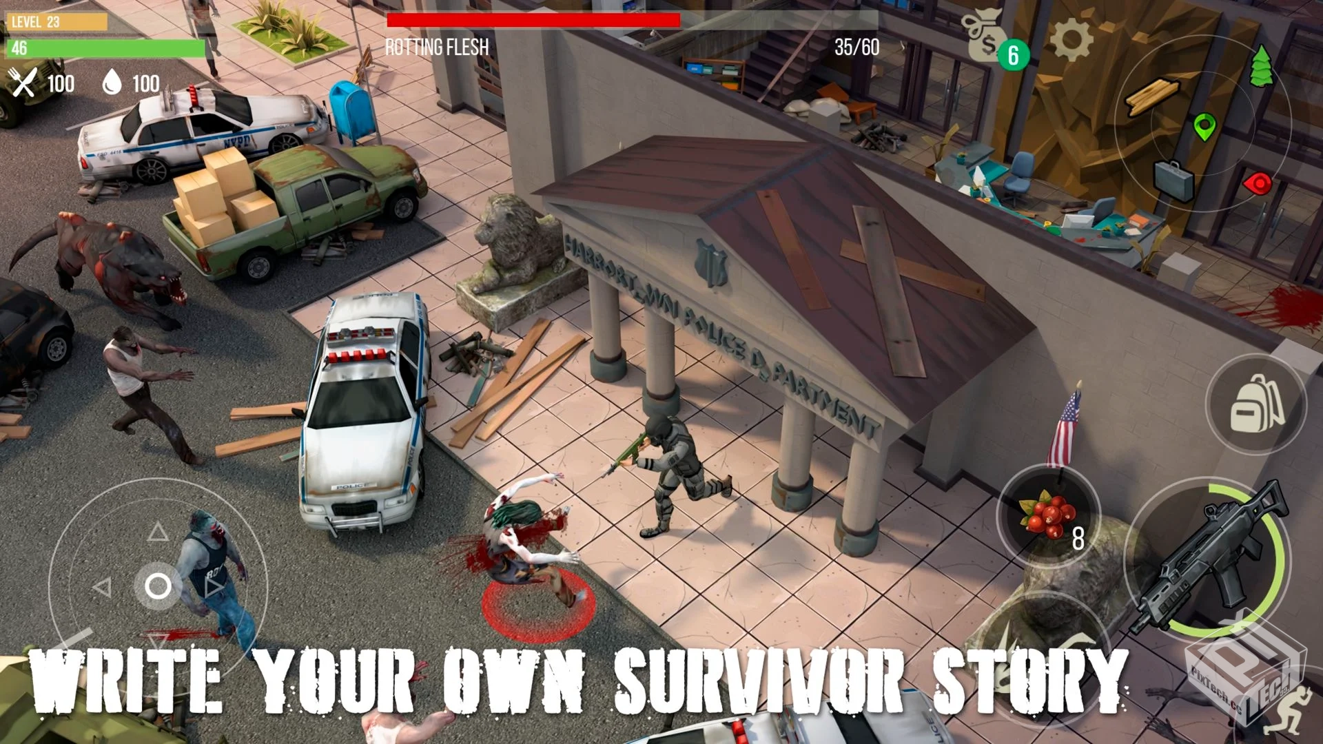 捕食日-v15.3.05 (破解人物无敌版-冒险生存...