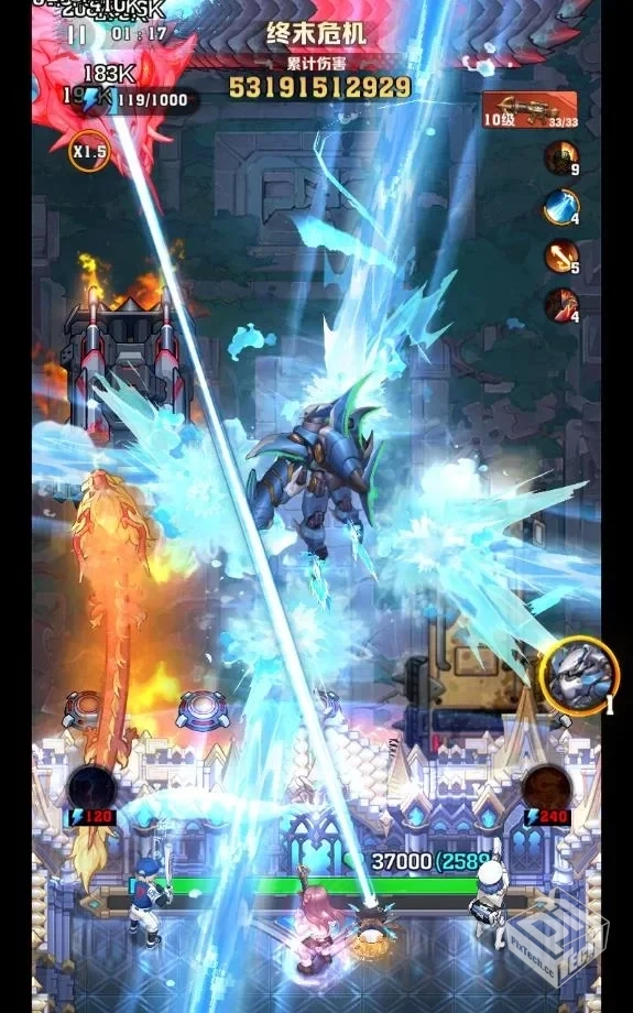 绿泡泡上非常火的僵尸开炮,dy上也有很多广...