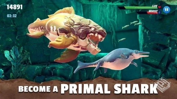 饥饿鲨 世界-v4.8.0 (破解无限金币钻石版-...