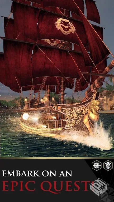 安卓手机游戏【动作】刺客信条：海盗奇航v2...