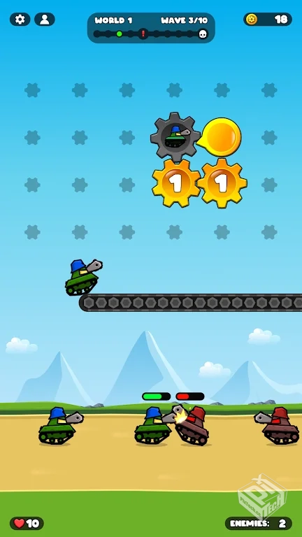 安卓手机游戏【塔防】齿轮战争v1.0.1_免广...