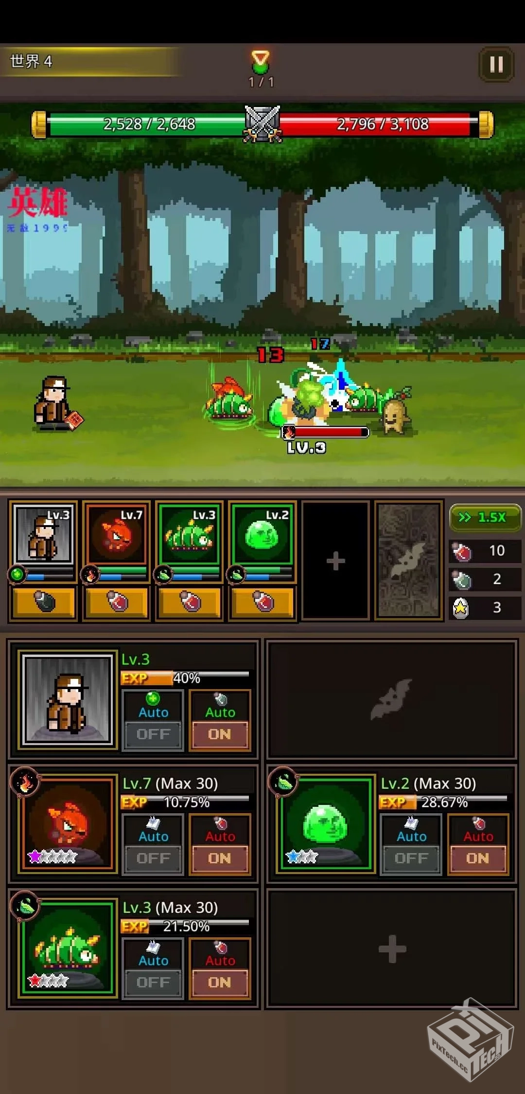 培养像素大师v_1.2.8-内置菜单修改版下载...