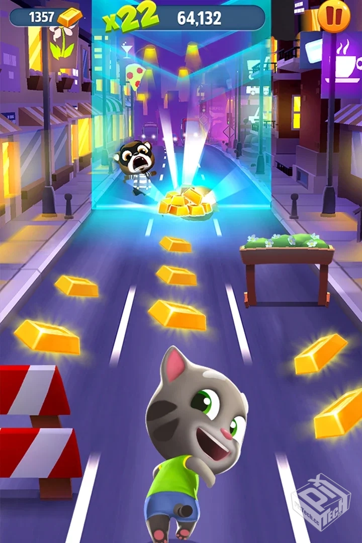 安卓手机游戏【跑酷】汤姆猫跑酷v7.6.0_无...