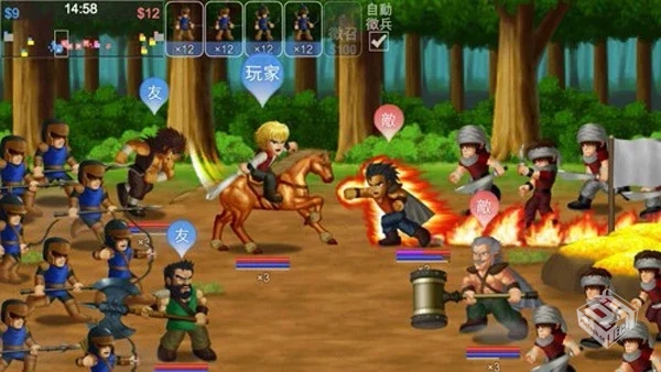 安卓手机游戏【格斗】英雄大作战_内置作弊...