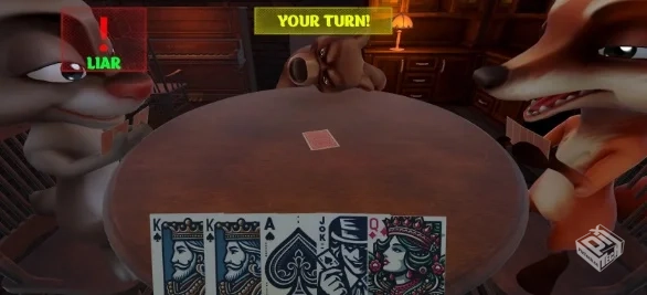 【棋牌】骗子酒馆v0.4.7_内置作弊菜单【钻...