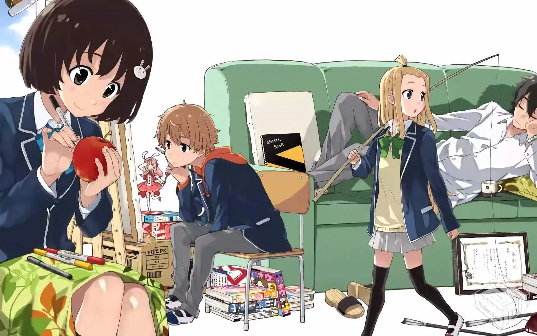 这个美术社大有问题！