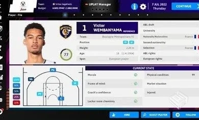 安卓手机游戏《国际篮球经理2023v1.3.0.1》...