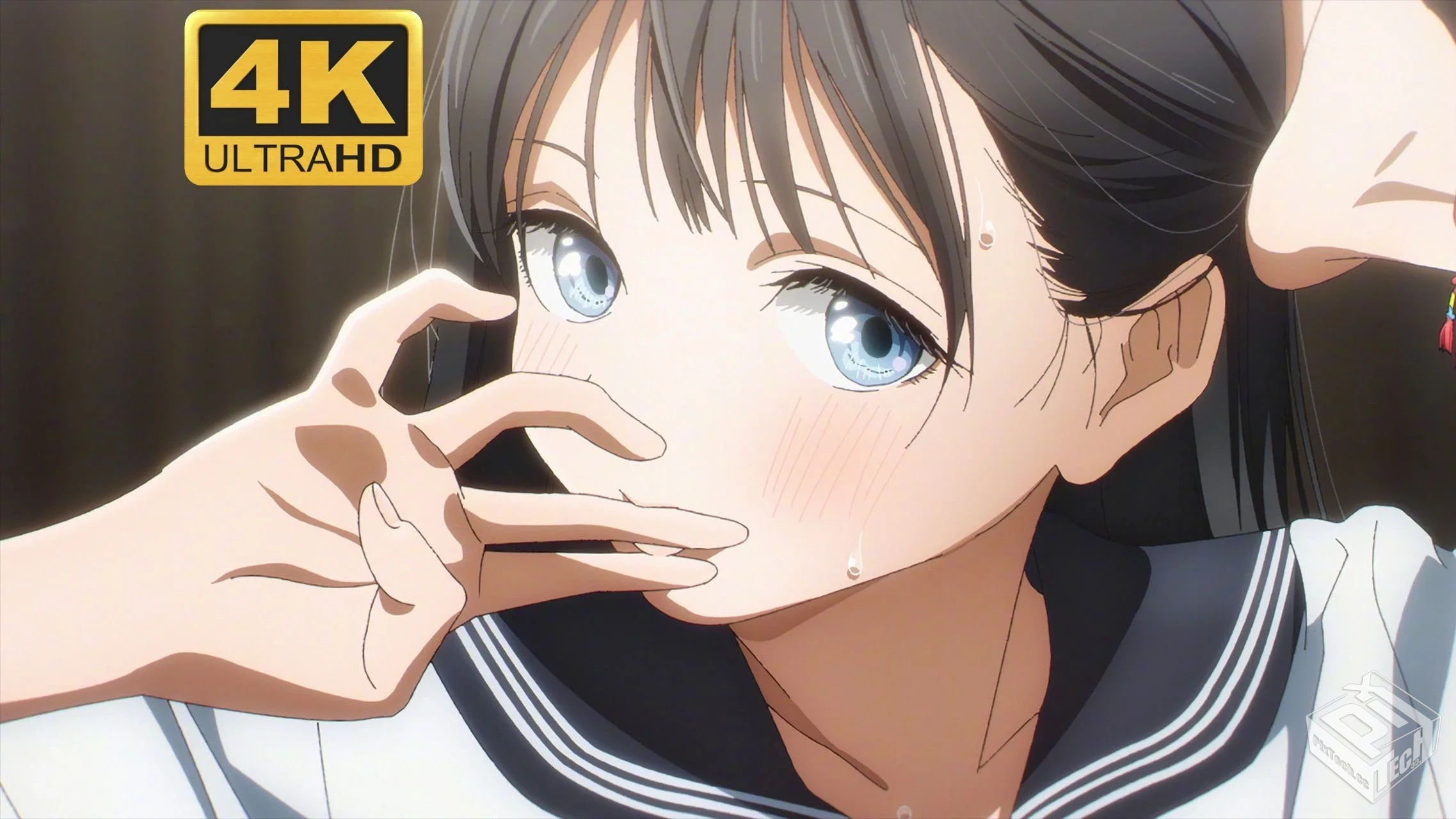 【4K修复】明日酱的水手服 【高码率】【全...