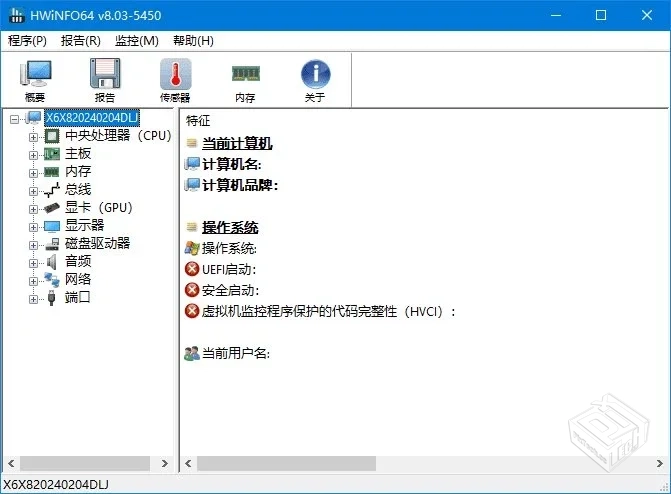 HWiNFO【专业系统信息检测工具】 v8.24 / 8...