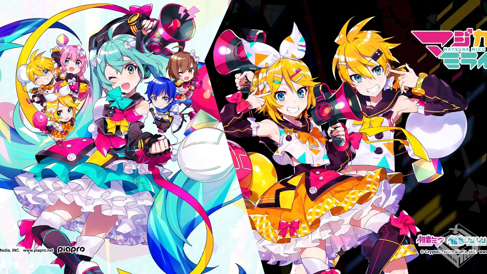 历届魔法未来BD菜单背景【V次元】...