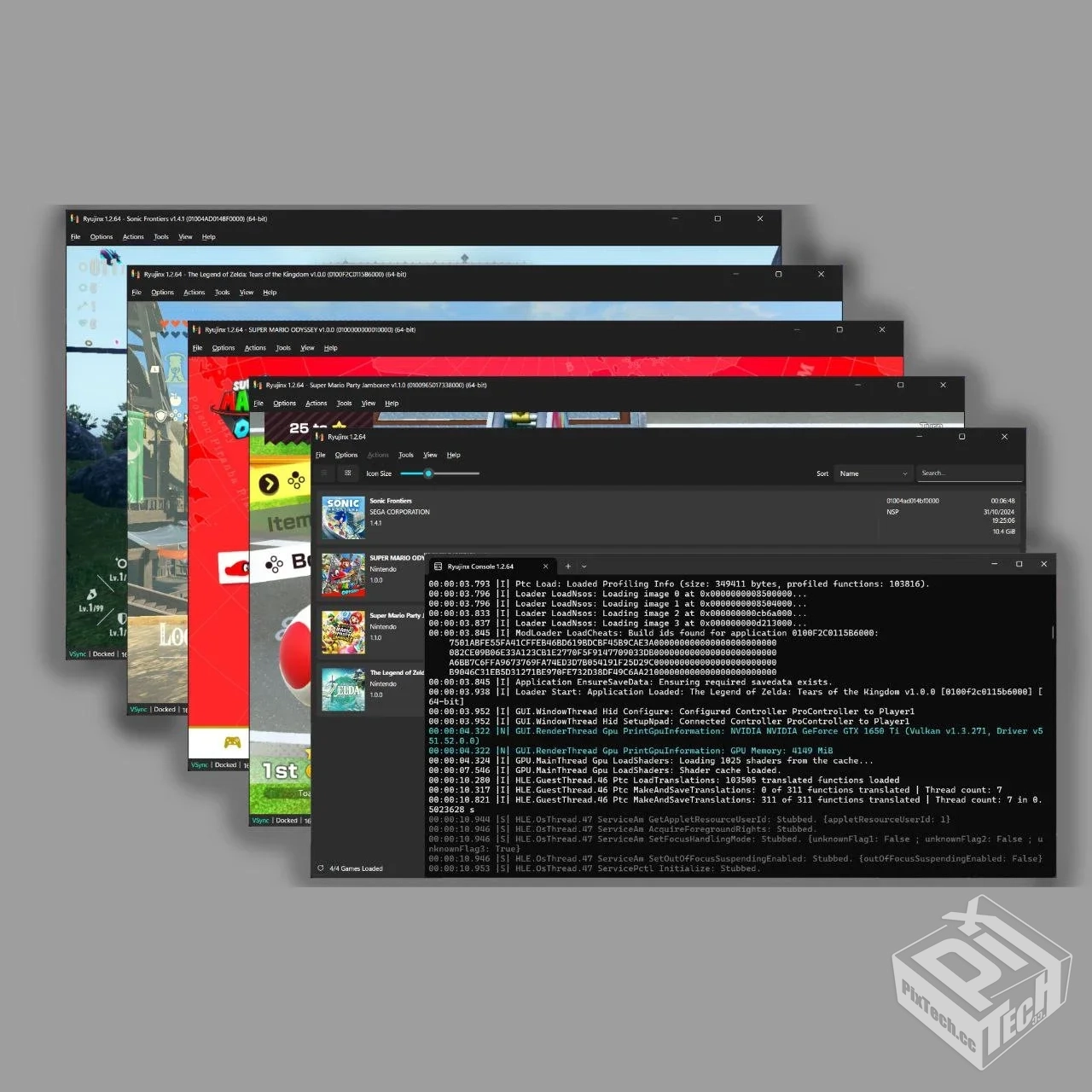 完全免费开源的 Switch 游戏主机模拟器...