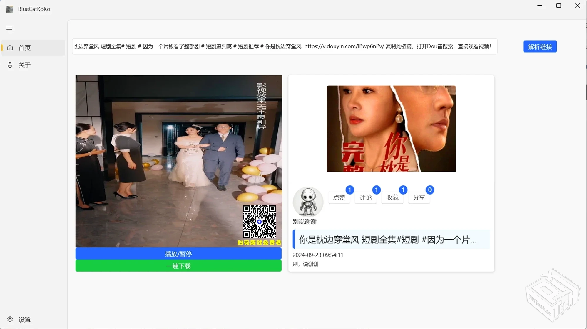 短视频下载工具:蓝猫KoKo下载器 支持抖音,...