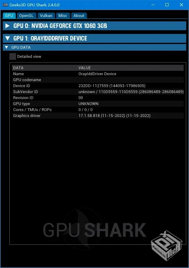 GPU Shark II【显卡GPU监视工具】 v2.8.0.0...