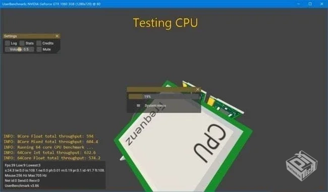 UserBenchmark【系统测试跑分软件】 v4.7.9...
