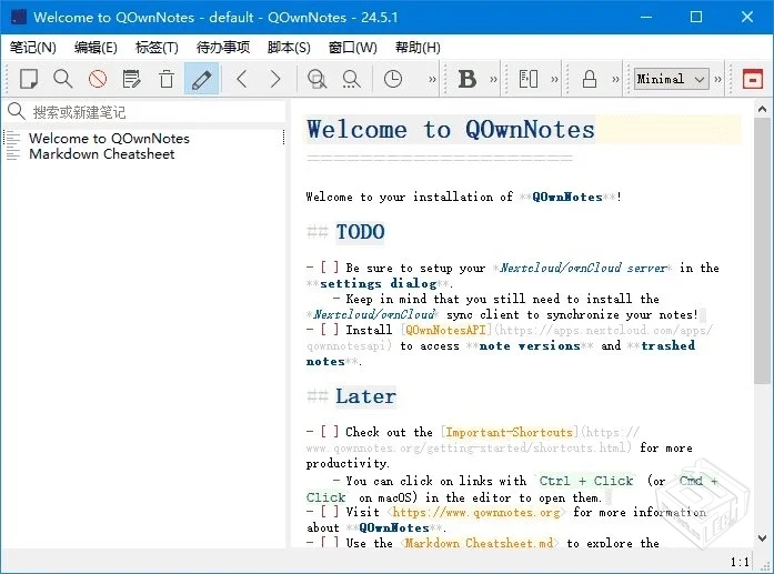QOwnNotes【跨平台笔记应用程序】 v25.6.4 ...