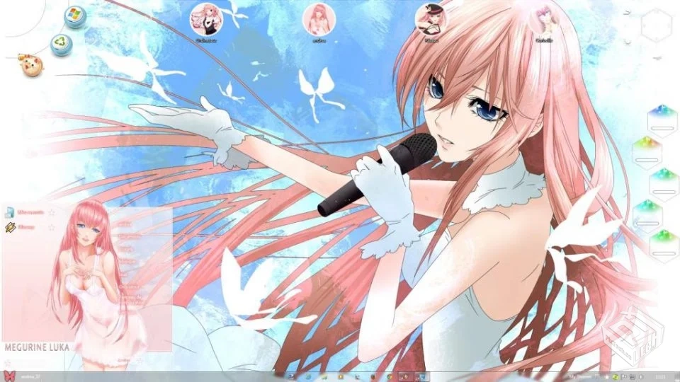 巡音/Megurine Luka 2015 Windows 7 by and...