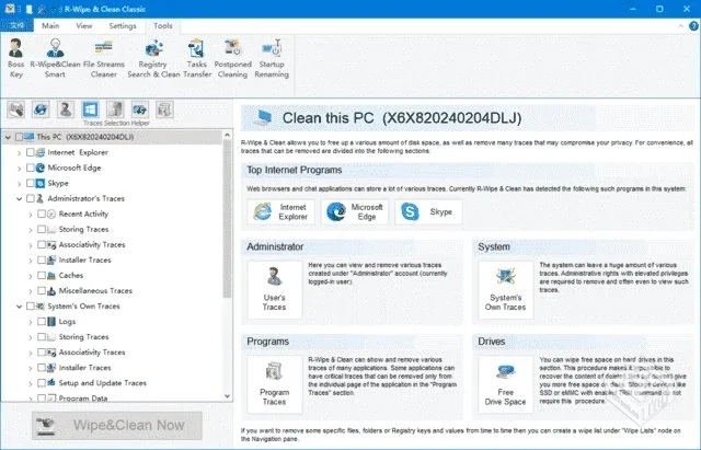R-Wipe & Clean【清除无用垃圾文件】 v20.0...