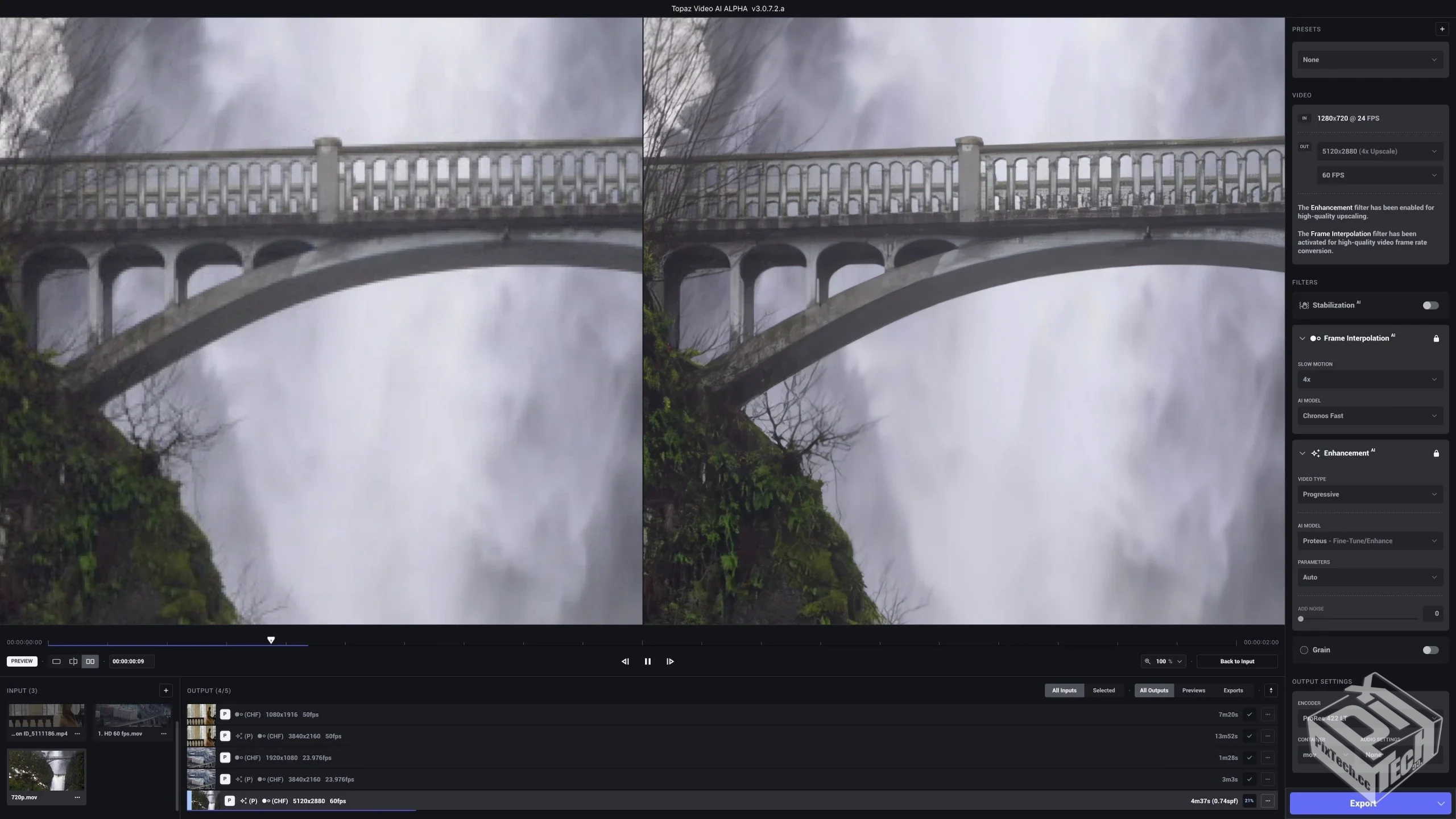 Topaz Video AI中文破解版v7.0.1绿色便携版...