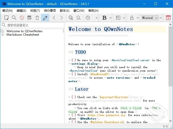 QOwnNotes【跨平台笔记应用程序】 v25.5.3 ...