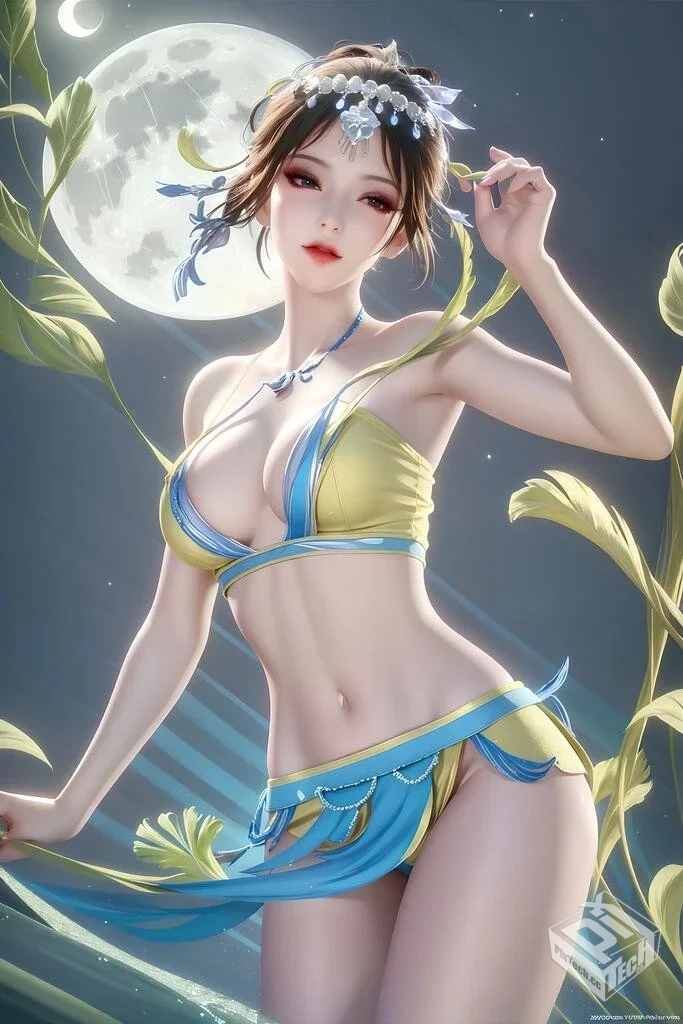 AI绘画 09__王者荣耀-甄姬 5P 【28M】...